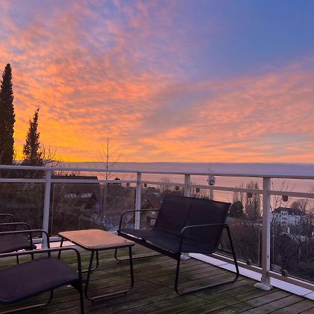 Leman Panoramique Avec Terrasse A Deux Pas Du Centre-Ville Évian-les-Bains Exteriör bild